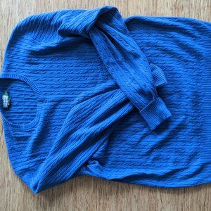 House of Carrington Royal Blue Cashmere Sweater XL